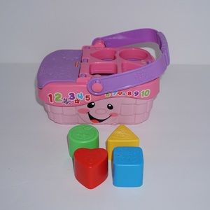 Fisher Price Musical  Picnic Basket Shape Sorter